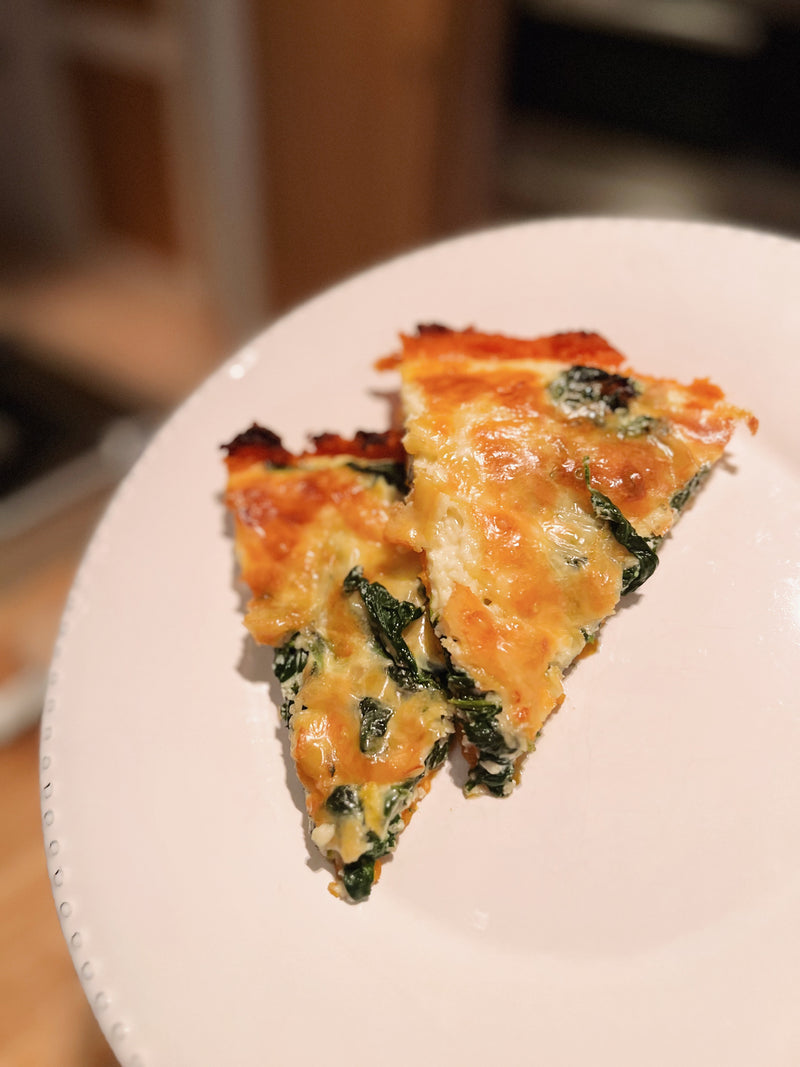 Zoete aardappel quiche