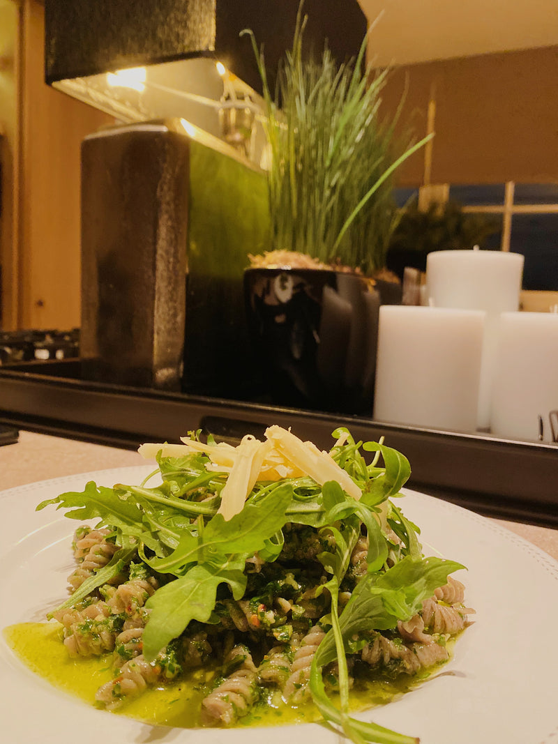Pasta pesto